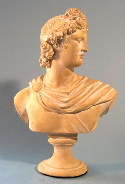 Bust Of Apollo Statue